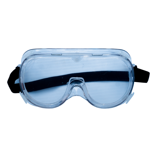 Clear Protective Safety Goggles – Impact‑Resistant, Adjustable Strap